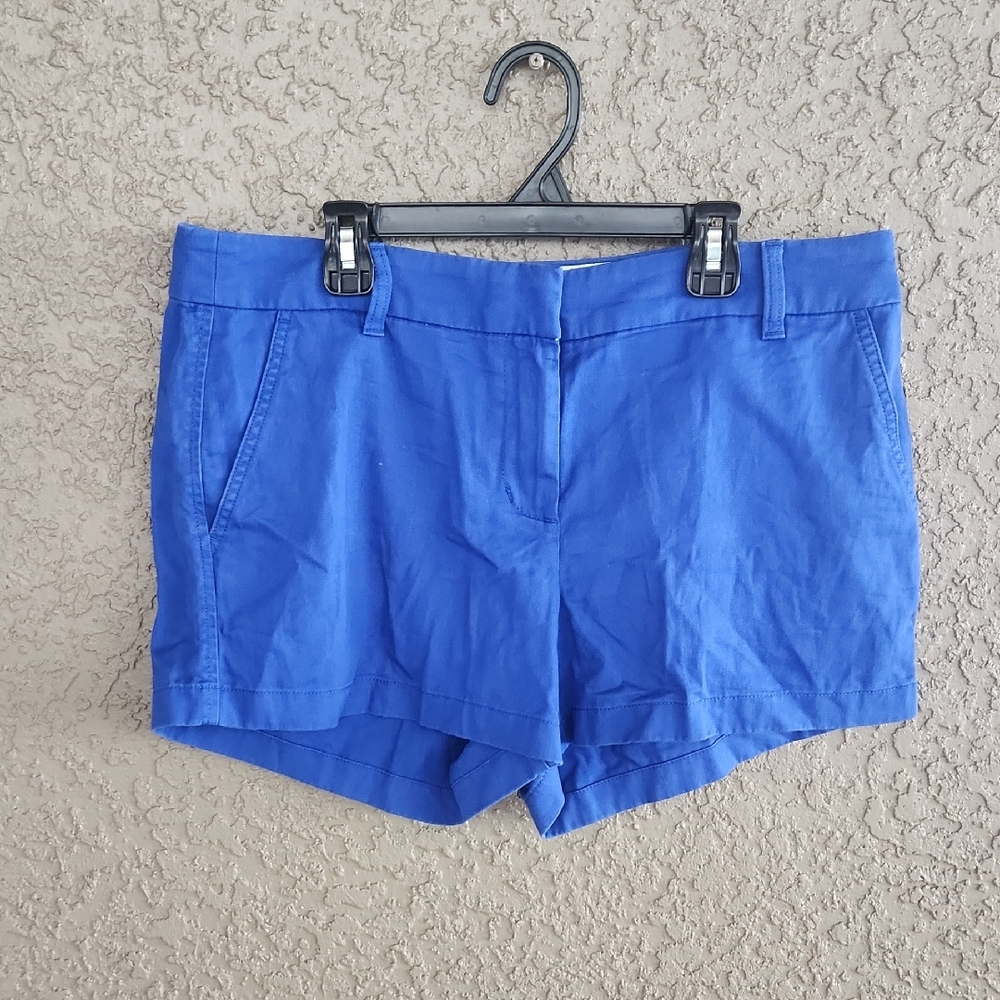 J.Crew 3.5" Classic Chino Short 100% Cotton Blue - Picture 2 of 7